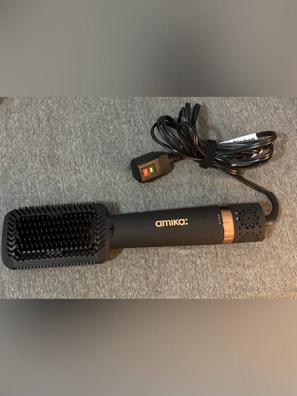Amika Double Agent 2-in-1 Blowdryer & Straightening Brush